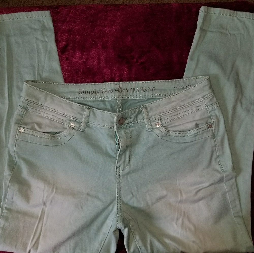 Simply Vera Wang Skinny Ankle Sz 4